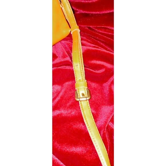 Giorgio Del Re Genuine Leather Saddle Crossbody Handbag Italian 9x7.5" - Picture 11 of 11